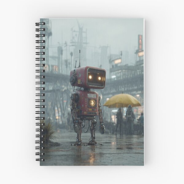 Item preview, Robot Crypto Future Art designed and sold by GrinGalore.
