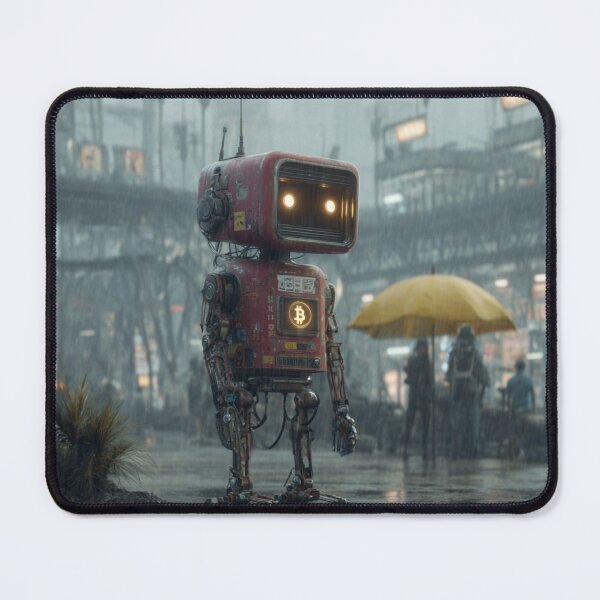 Item preview, Robot Crypto Future Art designed and sold by GrinGalore.