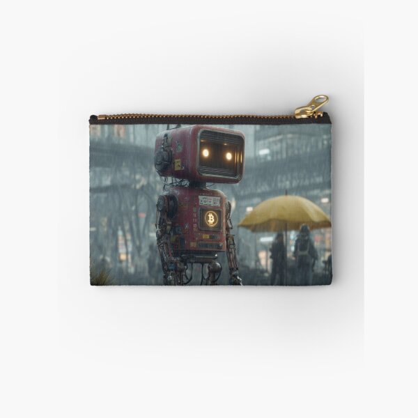 Item preview, Robot Crypto Future Art designed and sold by GrinGalore.