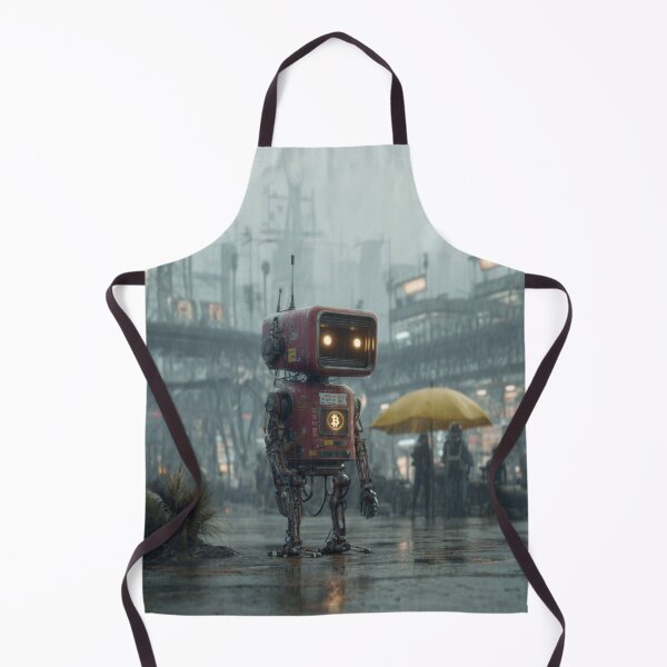Item preview, Robot Crypto Future Art designed and sold by GrinGalore.