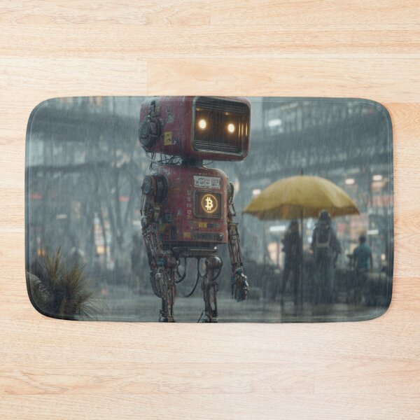 Item preview, Robot Crypto Future Art designed and sold by GrinGalore.