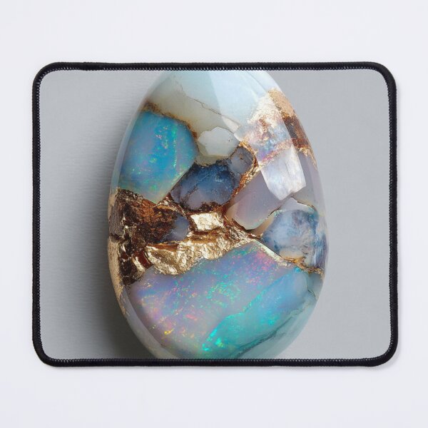 Item preview, Opalite Gemstone with Gold Veins – Iridescent Crystal Mystical Stone designed and sold by Tommy's Arts.