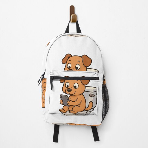 Item preview, A CUTE DOG IN THE BATHROOM designed and sold by infinitearte.