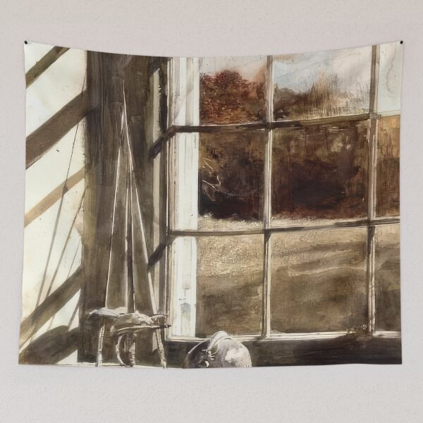 Item preview, Andrew Wyeth designed and sold by MARIAMOMO.