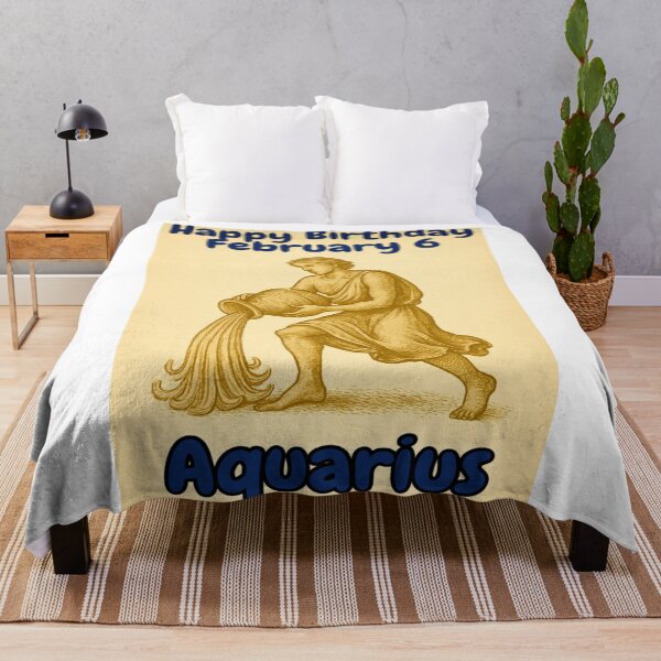 Item preview, Birthday Zodiac Sign – February 6 designed and sold by ariksworld.
