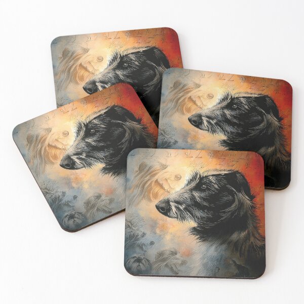 Item preview, Deerhounds under glass designed and sold by aghnadarragh.