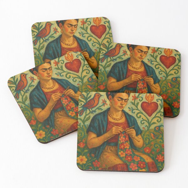 Item preview, Knitting Frida Kahlo  designed and sold by Iail Ioa.