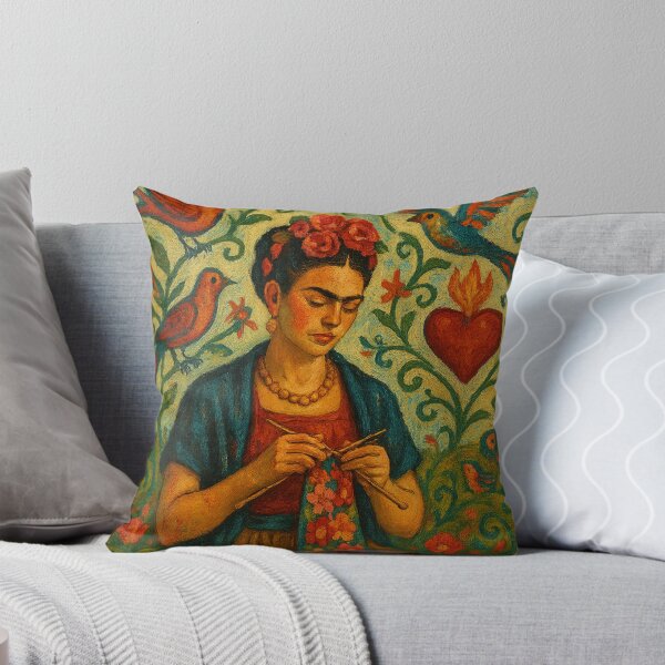 Item preview, Knitting Frida Kahlo  designed and sold by Iail Ioa.