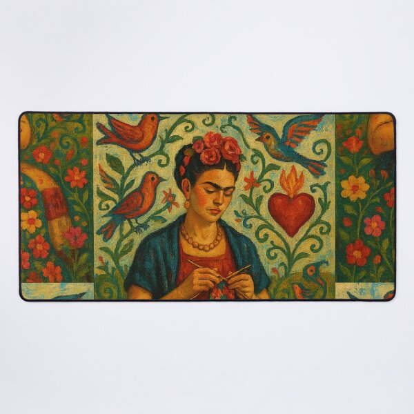Item preview, Knitting Frida Kahlo designed and sold by Iail Ioa.