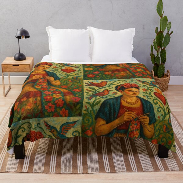 Item preview, Knitting Frida Kahlo designed and sold by Iail Ioa.