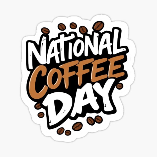 Item preview, National Coffee Day designed and sold by Thread&Fable.