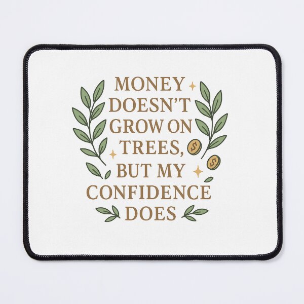 Item preview, Money Doesn’t Grow on Trees – Funny Confidence Meme Shirt designed and sold by Design Express.