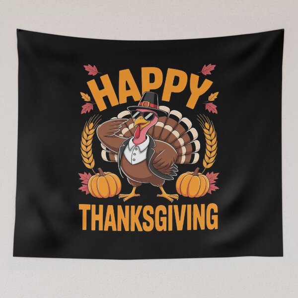 Item preview, Thanksgiving Dabbing Turkey Day  designed and sold by KonstanKoraner.