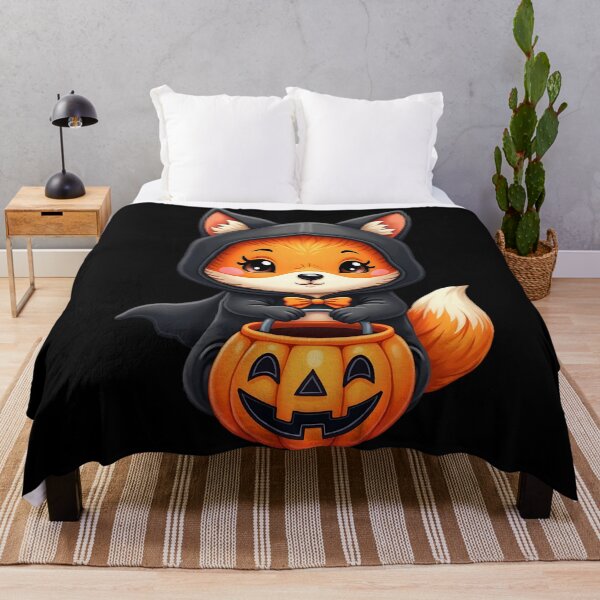 Item preview, Cute Kawaii Halloween Fox Pumpkin | Spooky Fall Pumpkin Gift Idea designed and sold by ArtDesignTp.