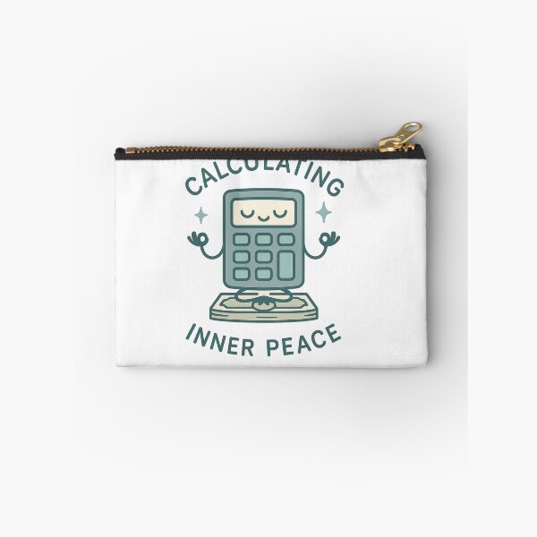 Item preview, Calculating Inner Peace – Meditating Calculator Meme Shirt designed and sold by Design Express.