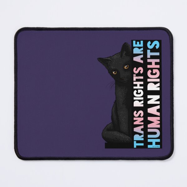 Item preview, Cat Trans Rights are Human Rights  designed and sold by Art by Veya.