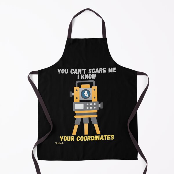 Item preview, You can't scare me I know your coordinates Funny Surveyor Halloween design  designed and sold by MegiSmile.