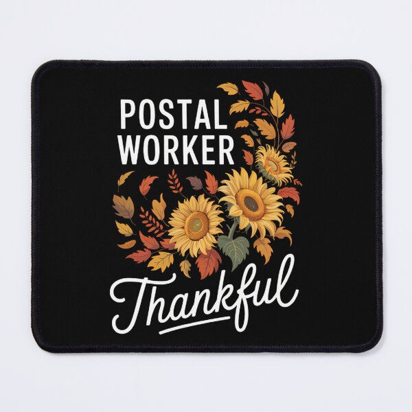 Item preview, Postal Worker Thankful Thanksgiving designed and sold by Sea4Adventures.
