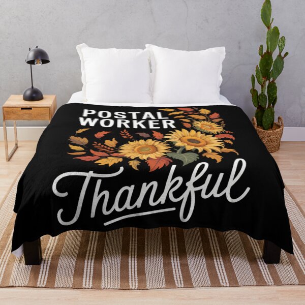 Item preview, Postal Worker Thankful Thanksgiving designed and sold by Sea4Adventures.