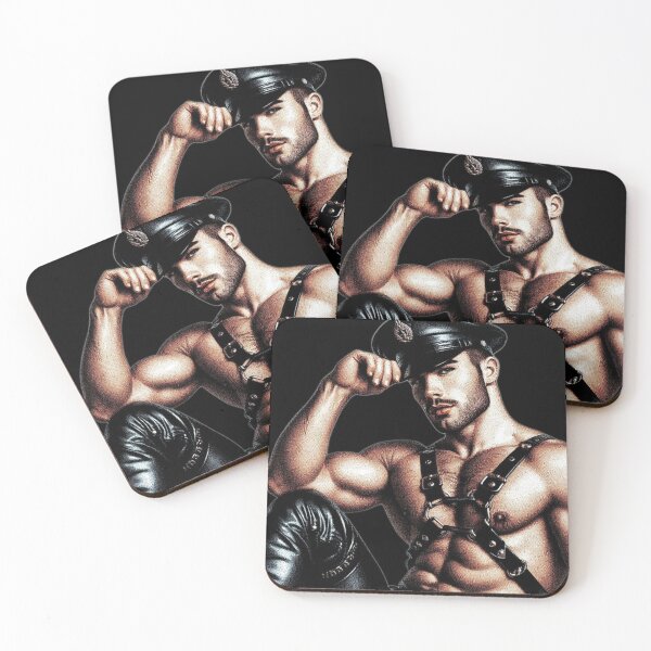 Item preview, Gay Leather Bar Pride "Sweat" Leather Bar San Francisco Pride Graphic Design designed and sold by ItsAKinkThing.