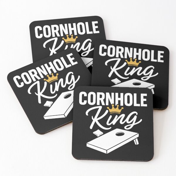 Item preview, Cornhole King designed and sold by DamnGoodDesign.