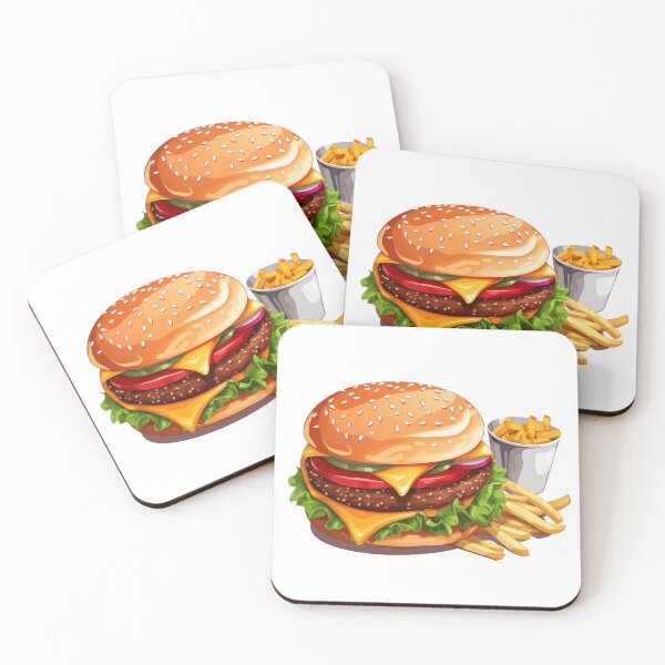 Item preview, Classic Burger Fries designed and sold by New-School-Wave.