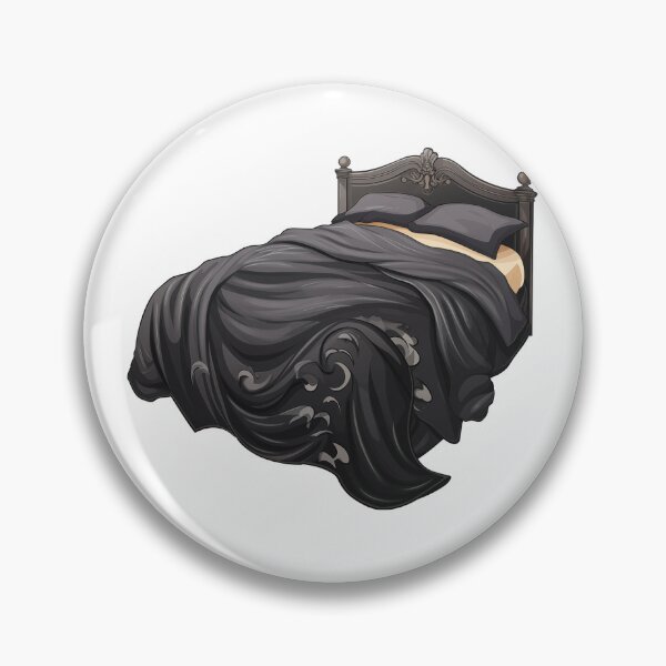 Item preview, Ornate Black Bedframe designed and sold by New-School-Wave.