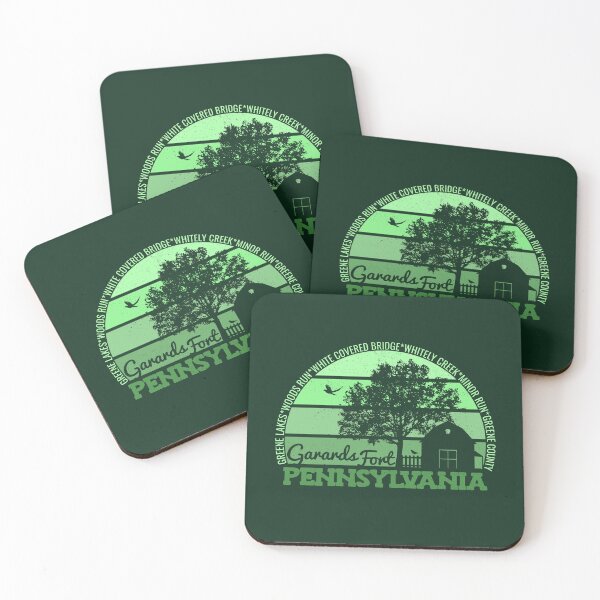 Item preview, Garards Fort Pennsylvania Sunset Retro Vintage Local Pride Logo designed and sold by CRHPOD20.
