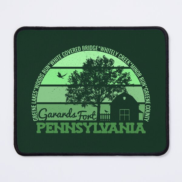 Item preview, Garards Fort Pennsylvania Sunset Retro Vintage Local Pride Logo designed and sold by CRHPOD20.