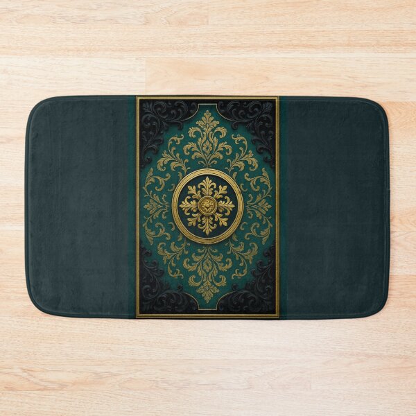 Item preview, Teal & Gold-Black Antiqued Baroque designed and sold by DesignsByPrnces.