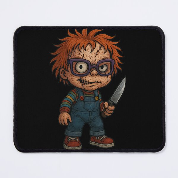Item preview, Red-Haired Slasher Kid Parody: Cute-But-Deadly Cartoon Mashup designed and sold by Sonic Nova Studios.