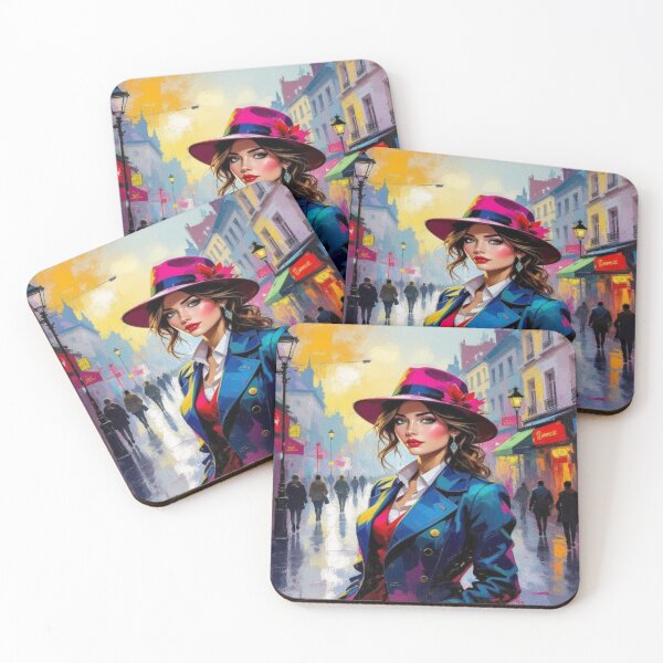 Item preview, Urban Elegance – Style, light and personality in the Monet flair of the cityscape designed and sold by FotoworldEdel.