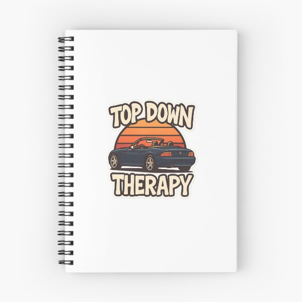 Item preview, Top Down Therapy Sunset Sticker designed and sold by BoldApparel.
