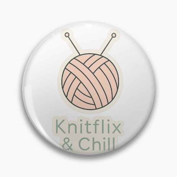 Item preview, Knitflix and chill  designed and sold by Iail Ioa.