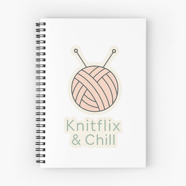 Item preview, Knitflix and chill  designed and sold by Iail Ioa.