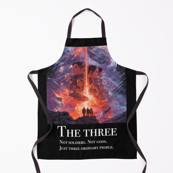 Item preview, The Three | Fictional Sci-Fi Movie Poster Concept designed and sold by casualnature.