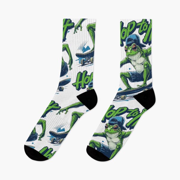 Item preview, Funny frog playing with his Sledding. designed and sold by Nahas2020.