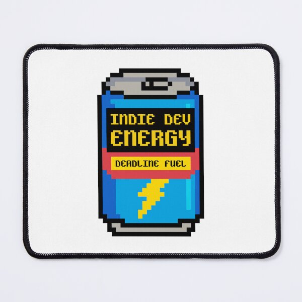 Item preview, Indie Dev Energy – Deadline Fuel Pixel Style designed and sold by DAFIN.