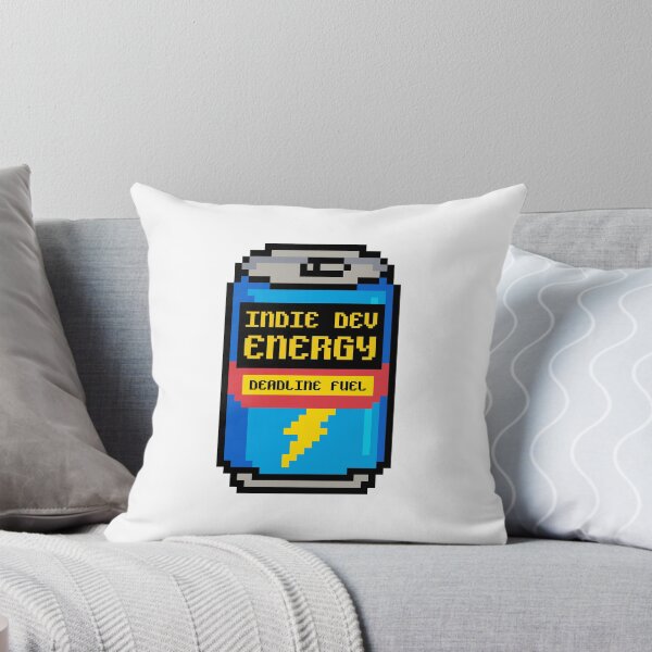 Item preview, Indie Dev Energy – Deadline Fuel Pixel Style designed and sold by DAFIN.