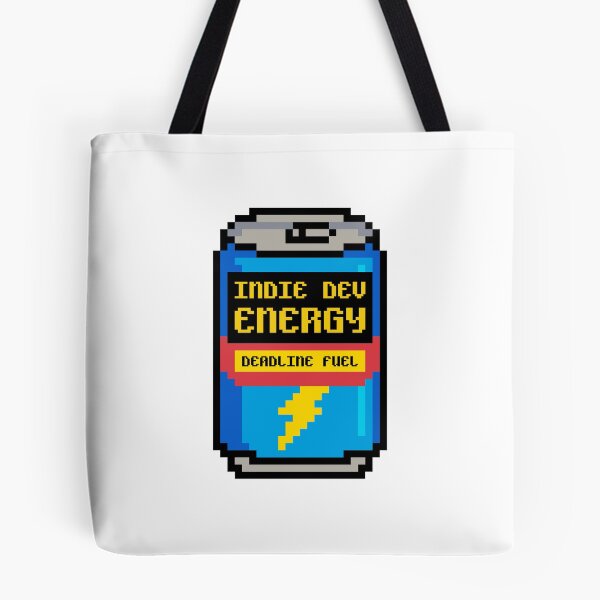 Item preview, Indie Dev Energy – Deadline Fuel Pixel Style designed and sold by DAFIN.