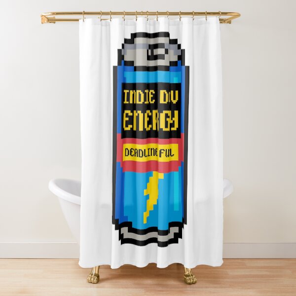 Item preview, Indie Dev Energy – Deadline Fuel Pixel Style designed and sold by DAFIN.
