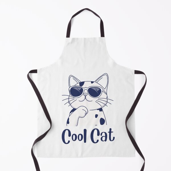 Item preview, Cool Cat – Retro Sunglasses Cat Tee designed and sold by FitEnvy.