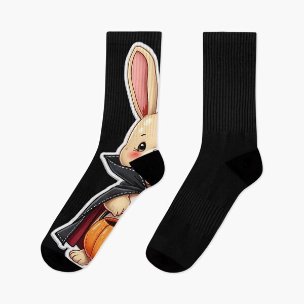 Item preview, Cute Kawaii Halloween Bunny | Spooky Fall Pumpkin Gift Idea designed and sold by ArtDesignTp.
