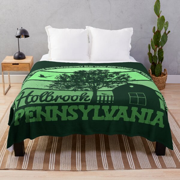 Item preview, Holbrook Pennsylvania Sunset Retro Vintage Local Pride Logo designed and sold by CRHPOD20.