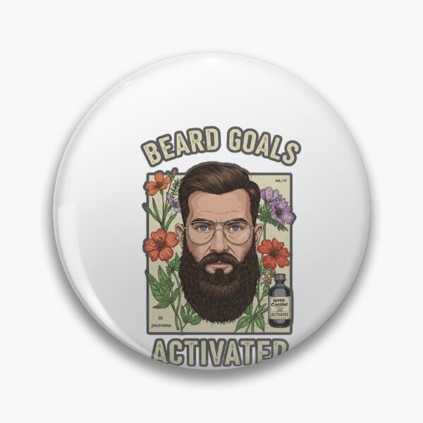 Item preview, Beard Goals Activated – Men’s Grooming Statement Tee designed and sold by FitEnvy.