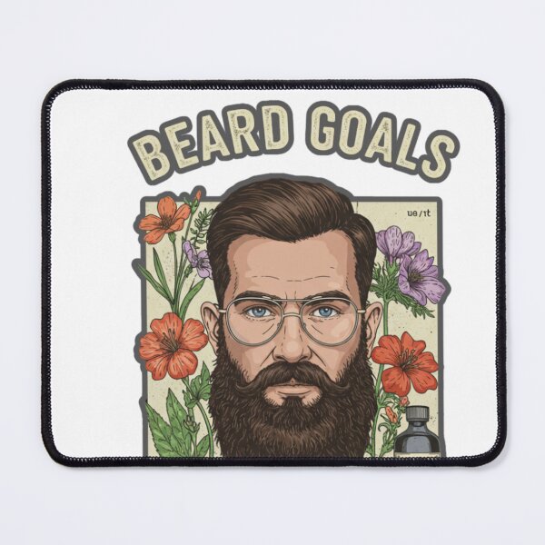 Item preview, Beard Goals Activated – Men’s Grooming Statement Tee designed and sold by FitEnvy.