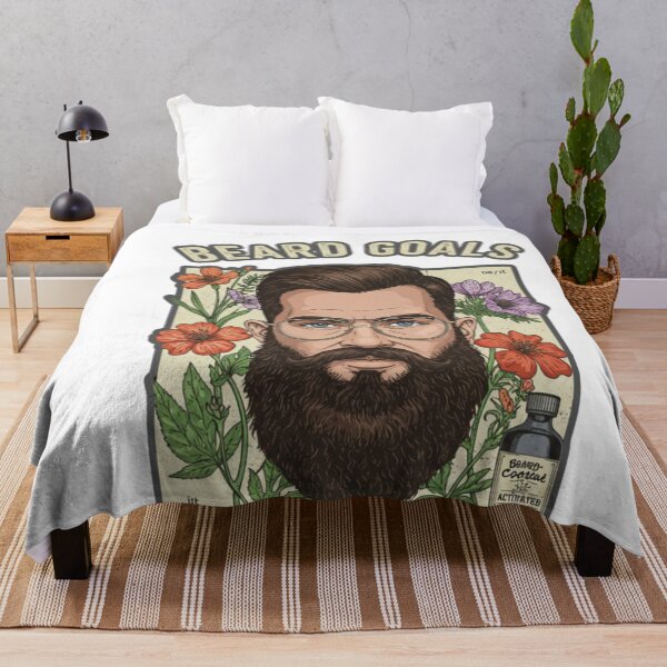 Item preview, Beard Goals Activated – Men’s Grooming Statement Tee designed and sold by FitEnvy.