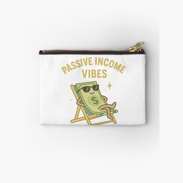 Item preview, Passive Income Vibes – Relaxed Money Meme Shirt designed and sold by Design Express.