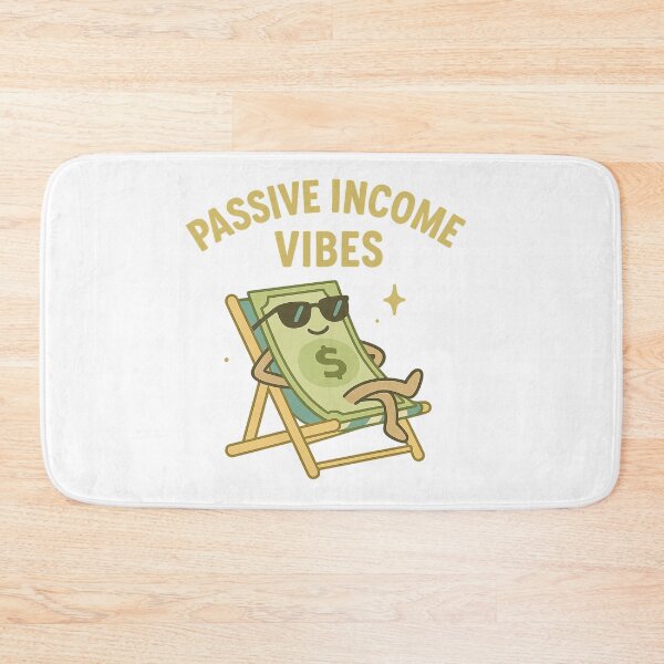 Item preview, Passive Income Vibes – Relaxed Money Meme Shirt designed and sold by Design Express.