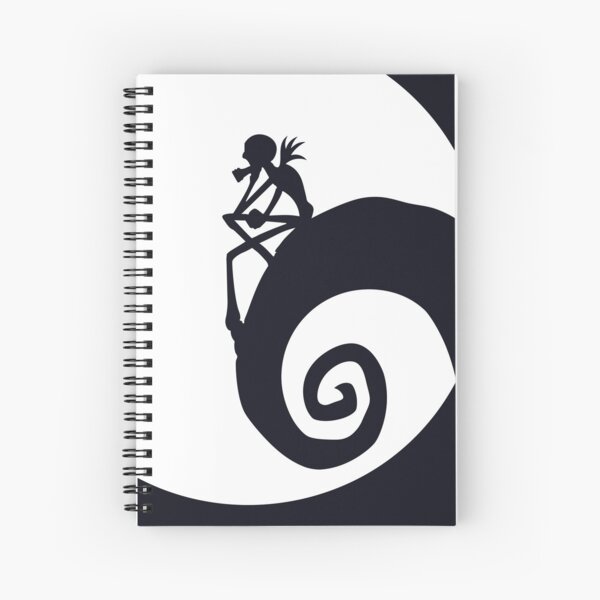 Nightmare Silhouette Spiral Notebook